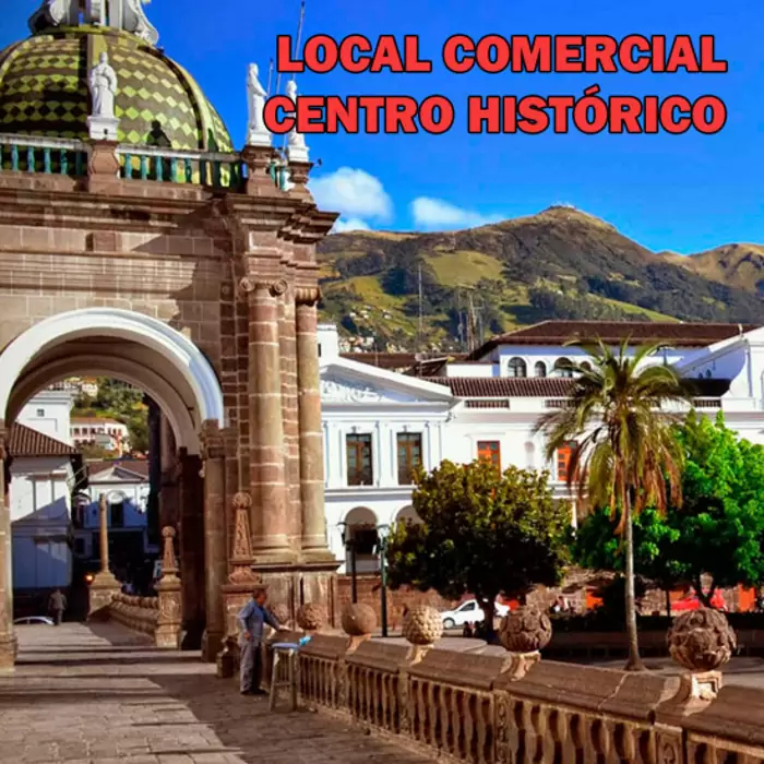 $ 1.500 Local de arriendo en el centro histórico de Quito